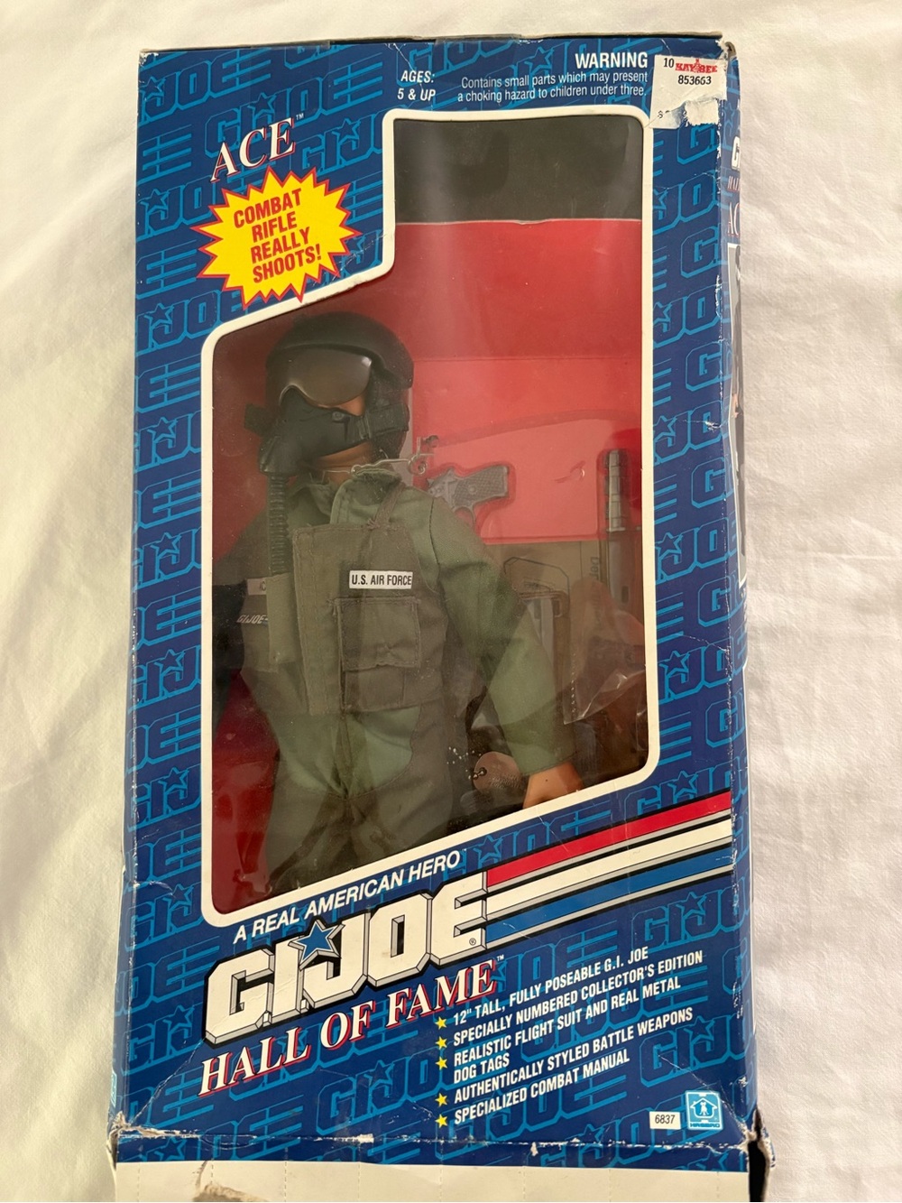 Vintage G.I. Joe Hall of Fame Action Figure ‘Ace’ Collectible